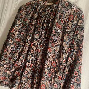 Doen Jane Blouse Wildberry Thicket Size Small